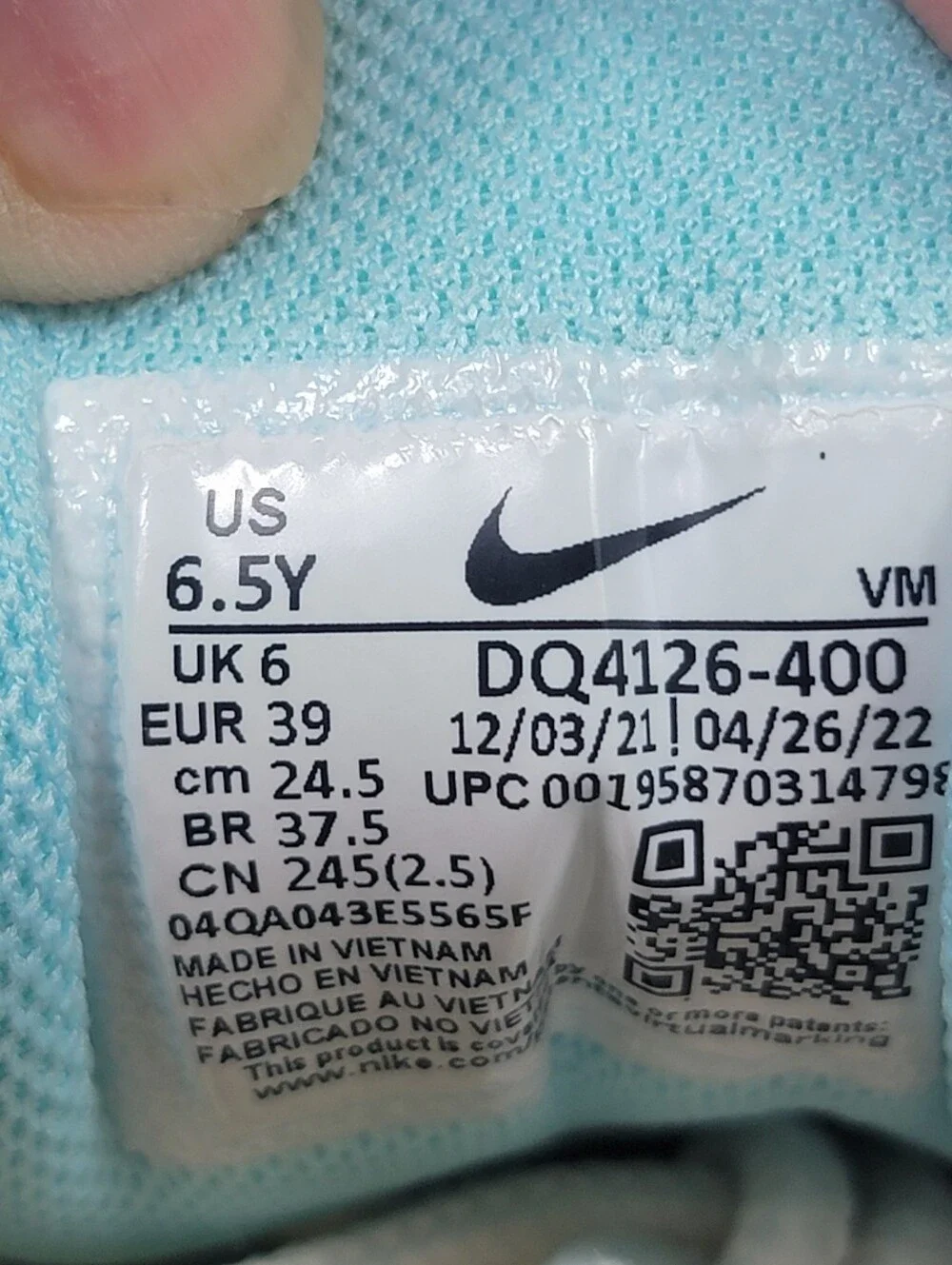 Nike Air Max 97 SE ‘Sun Club’ 6.5Y Womens 8